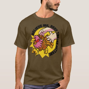 Running Thanksgiving Turkey T-Shirt