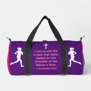 Running the Race Duffle Bag