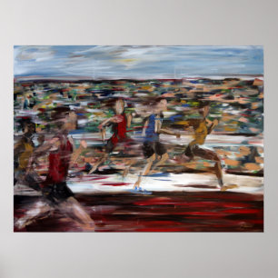 Running the Race Poster