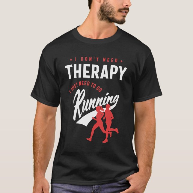Running Therapy T-Shirt (Front)