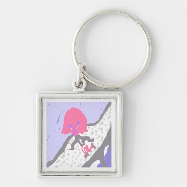 Running Through Destiny Key Ring (Front)