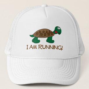 Running Tortoise Trucker Hat