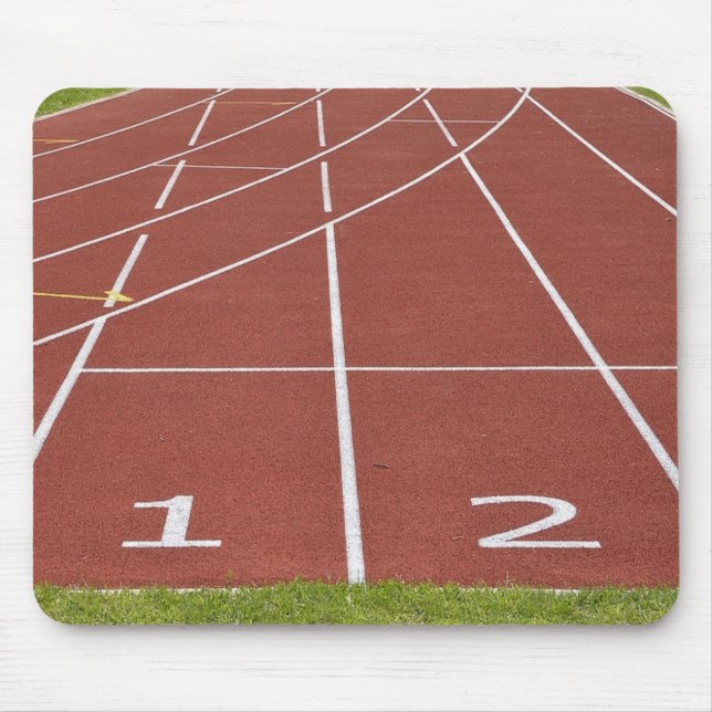Running Track and Field Mouse Pad (Front)