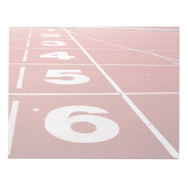Running Track Notepad (Front)