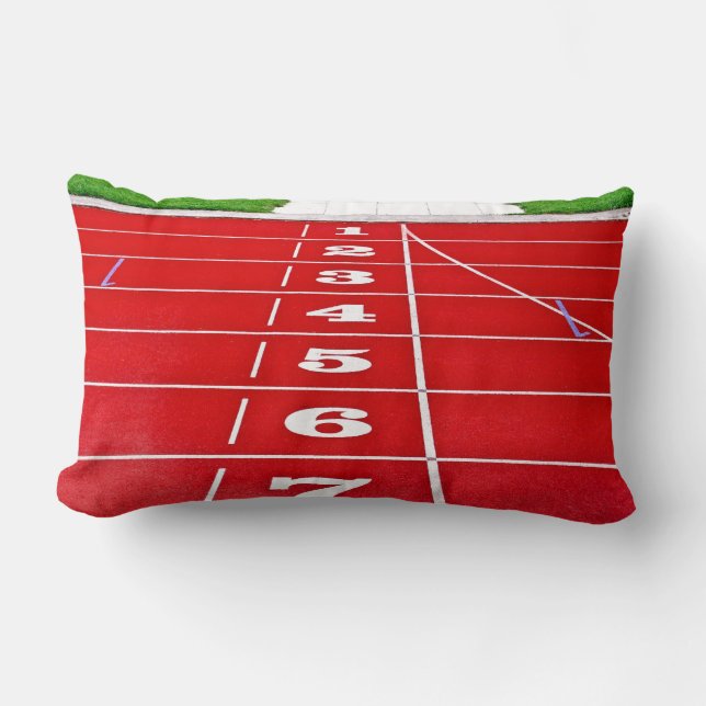 Running Track Pillow/Cushion Lumbar Cushion (Front)
