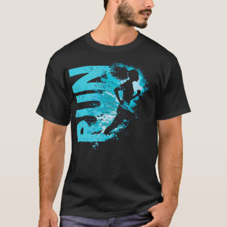 Running Walking Lover Runner Girls Women  T-Shirt