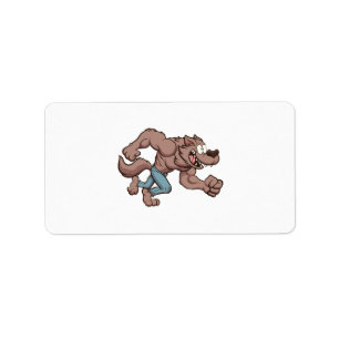 Running Werewolf Label