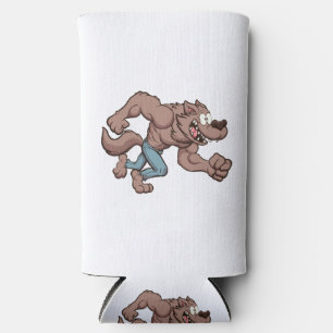 Running Werewolf Seltzer Can Cooler