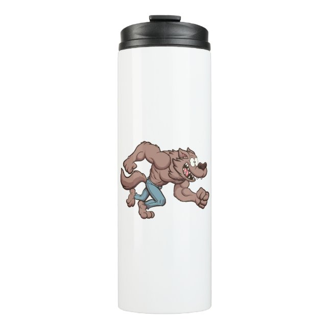Running Werewolf Thermal Tumbler (Front)
