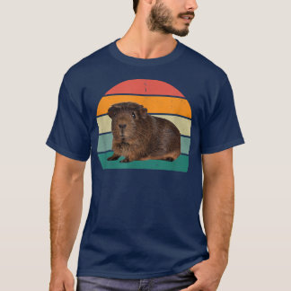 Running Wheel Guinea Pig Mom Dad Playpen Cage Guin T-Shirt