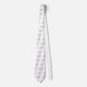 running wild pink unicorn tie