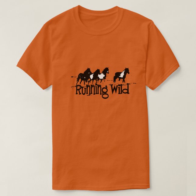 Running Wild T-Shirt (Design Front)