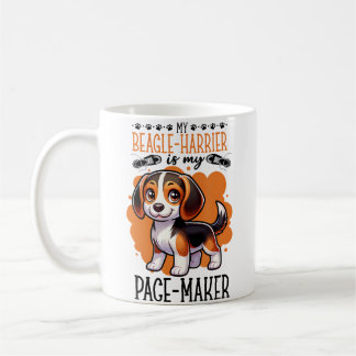 Running With Beagle-Harrier Coffee Mug