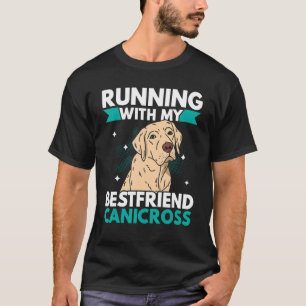 Running With My Bestfriend Canicross Dog Runner T-Shirt