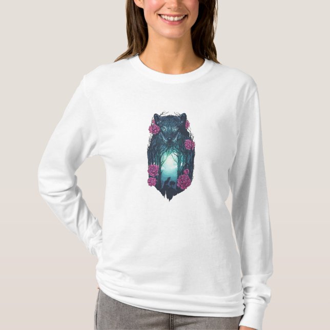 Running with the Wolves T-Shirt (Front)
