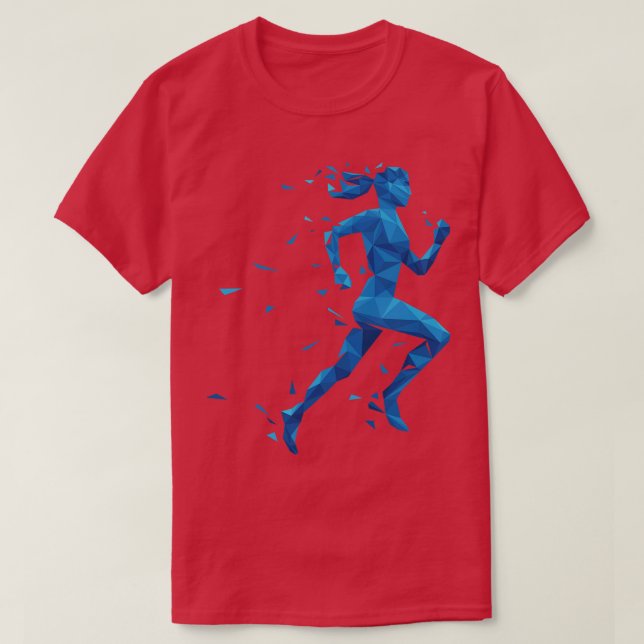 Running women T-Shirt (Design Front)