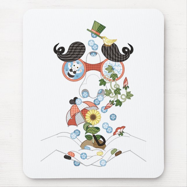 Runny nose of grace (remake) mouse pad (Front)