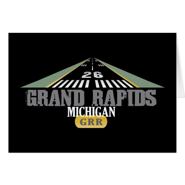 Runway 26 - Grand Rapids Michigan GRR (Front Horizontal)