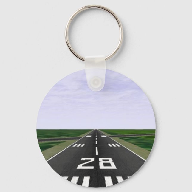 Runway Key Ring (Front)