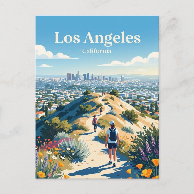 Runyon Canyon Park California Postcard (Front)