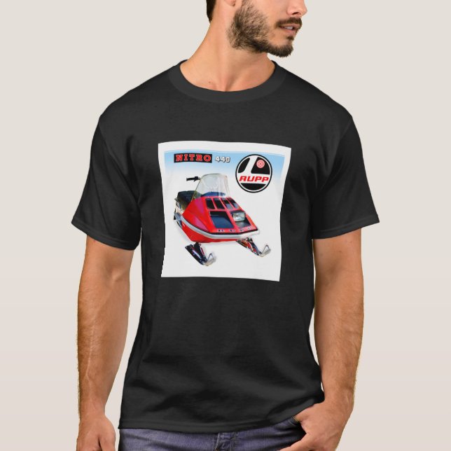 Rupp Nitro 440 Snowmobiles USA Classic T-Shirt (Front)