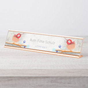 Rupy de Tequila Door Business Name Desk Name Plate