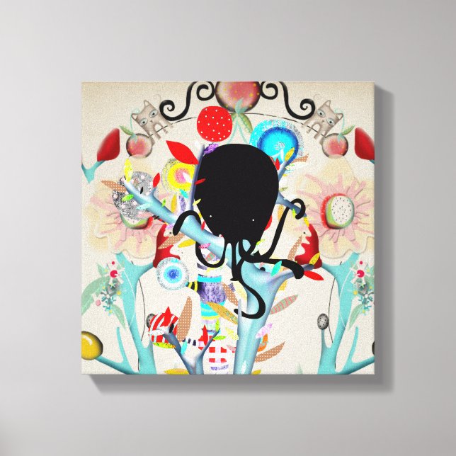 Rupydetequila Childrens Illustration 2014 Canvas Print (Front)