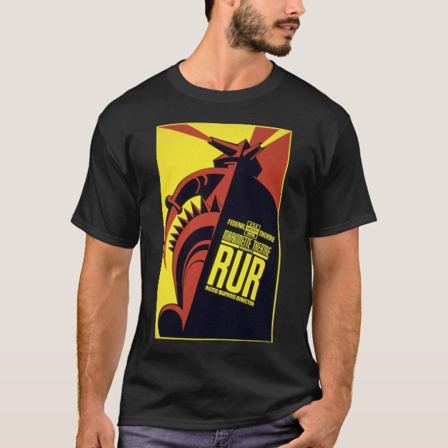 RUR - Rossum's Universal Robots - Karel Čapek 1939 T-Shirt (Front)