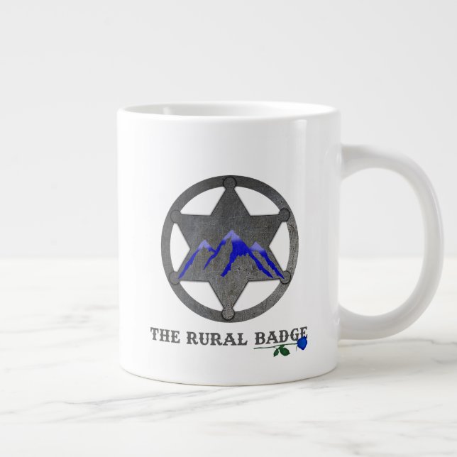Rural Badge White Coffee Mug (Right)