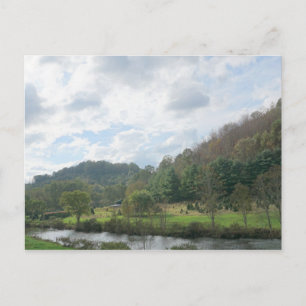 Rural Blue Ridge Mountains of North Carolina Postcard