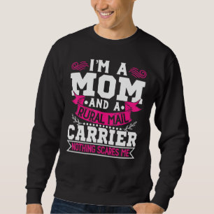 Rural Carriers Mum Mail Postal Worker Postman Moth Sweatshirt