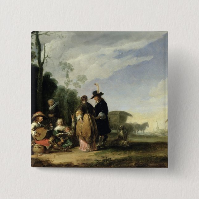 Rural Celebration 15 Cm Square Badge (Front)