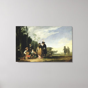 Rural Celebration Canvas Print