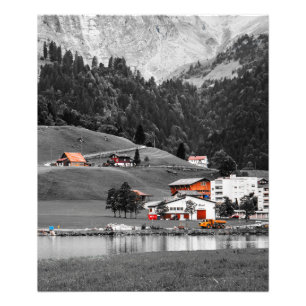 Rural Countryside Landscape Photo Print