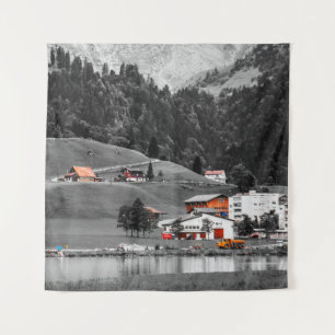 Rural Countryside Landscape Tapestry