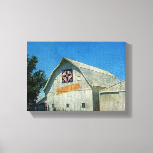 Rural Iowa Barn Canvas Print