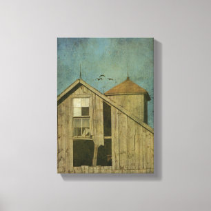 Rural Iowa Barn Canvas Print