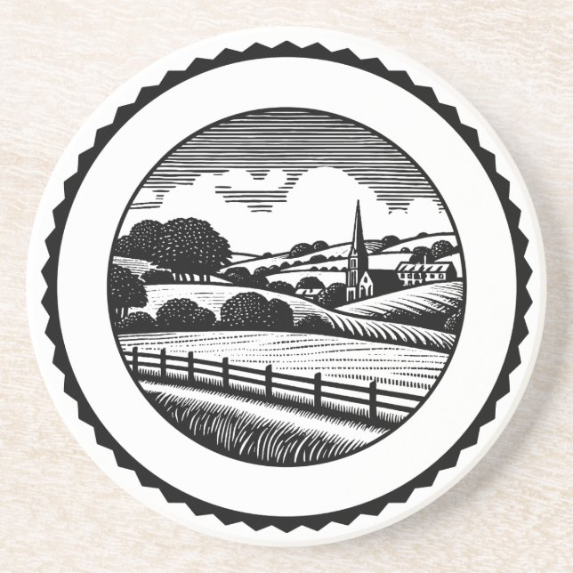 Rural Landscape 05 Coaster (Front)