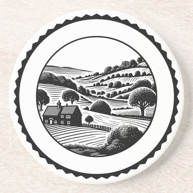 Rural Landscape 06 Coaster (Front)