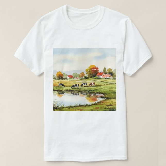 Rural landscape T-Shirt (Design Front)