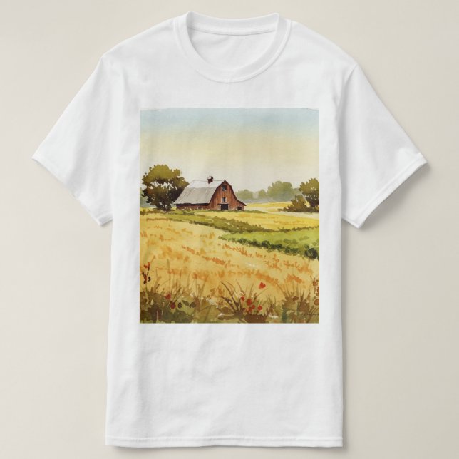 Rural landscape T-Shirt (Design Front)