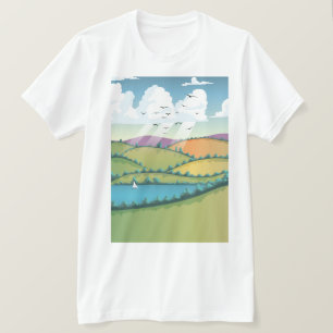 Rural landscape. T-Shirt