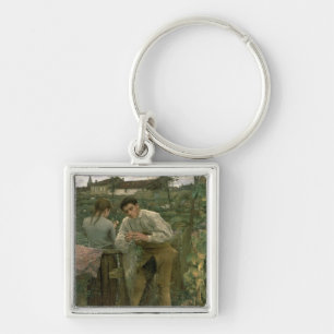 Rural Love, 1882 Key Ring