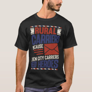 Rural Mail Postal Carrier Post Office T-Shirt