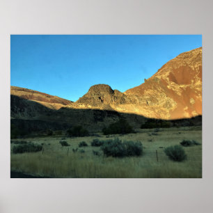 Rural Oregon, Juntura, Malheur County, Oregon Poster