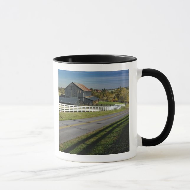 Rural road through Bluegrass region of 2 Mug (Right)