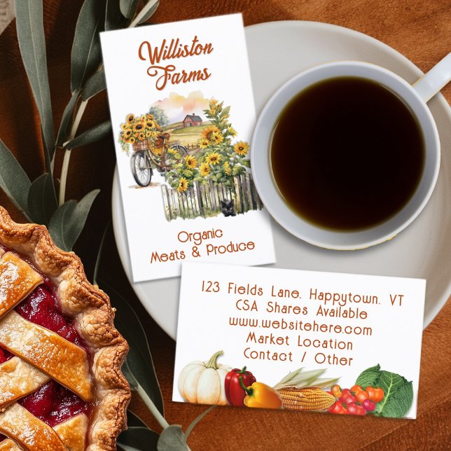 Rural Small Farm Agriculture Business Card (Creator Uploaded)