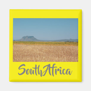 Rural South Africa Landscape Mountain View Magnet