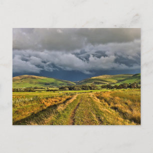 RURAL VIEWS WALES POSTCARD