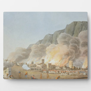 Rus ul Khyma from the SW and the situation of the Plaque